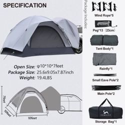 Tent- Can Connect To An Suv