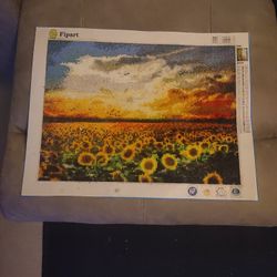 Diamond Paint Sunflowers