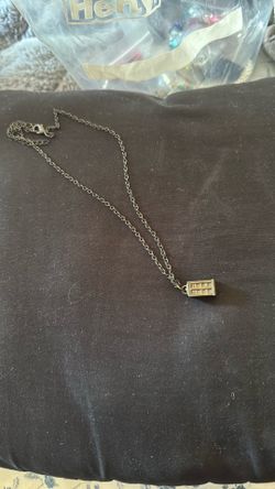 Tardis necklace