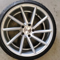 19IN ** VOSSEN CVT WHEELS W TIRES** $600