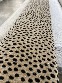 Exotic Cheetah Print Carpet