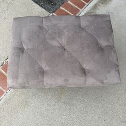 Grey Ottoman 