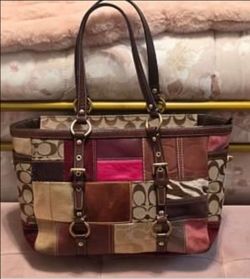 Coach patchwork vintage rare