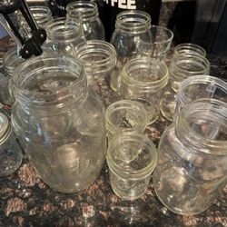 Mason Jars, Lids, Grilling Odds And Ends 