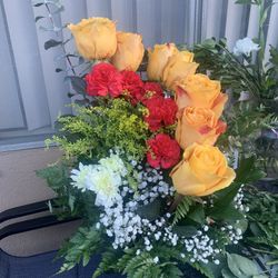Bouquets of flowers