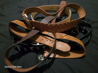 Vintage fossil belts and other belts