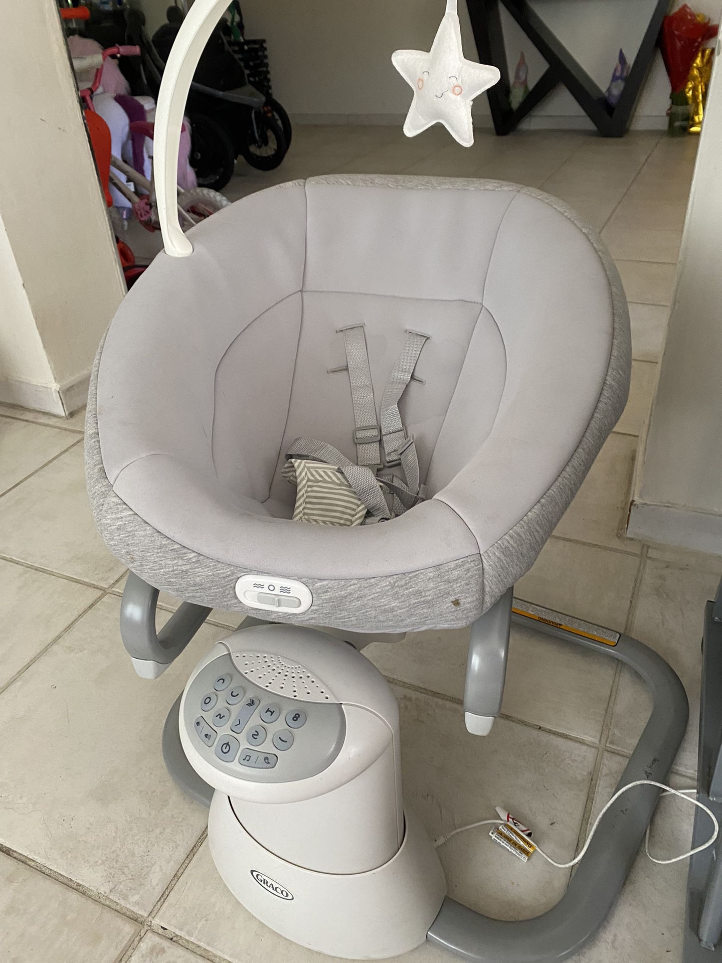 Soothe My Way Swing with Removable Rocker