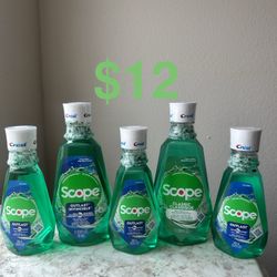 Scope Mouthwash Bundle- All For $12