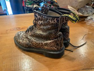 Leopard Doc Martens