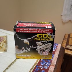 CO2 Cartridge (15 Pack) eagle air