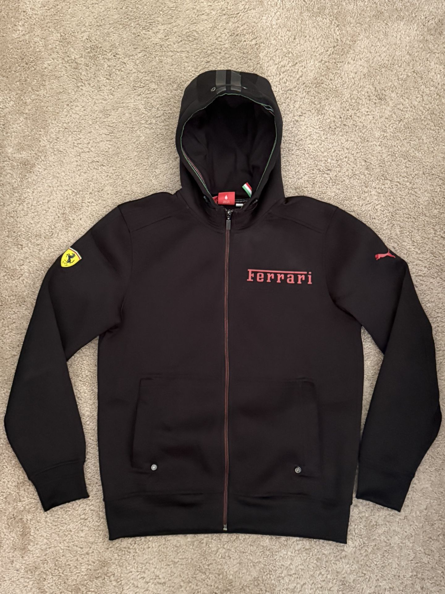 FERRARI PUMA Sweatshirt Zipper Italy Race
