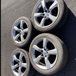 4 — 225/45r18 245/45r18 5x114.3 5x4.5 Stock Enkei 35th Infiniti G35 G37 Q50 350z Altima Sentra Civic Camry Accord Tacoma Wheels Rims Tires!!