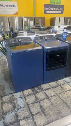 GE Washer And Dryer $40 down payment