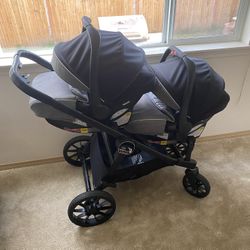 City Select Baby Jogger Double Stoller 