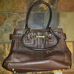 COACH HAMPTON SATCHEL E06S-1021