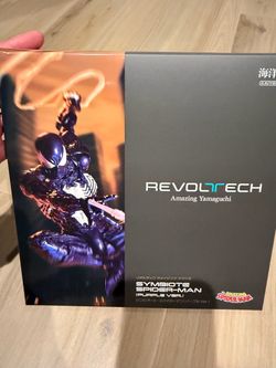 Kaiyodo Revoltech Amazing Yamaguchi Symbiote Spider-Man Purple Ver.