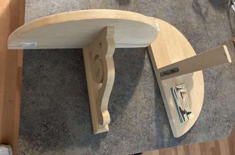 Two New 10x10 corner shelf kit