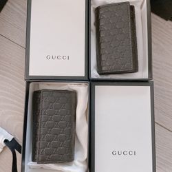 New- Gucci Keychain Case (Brown)
