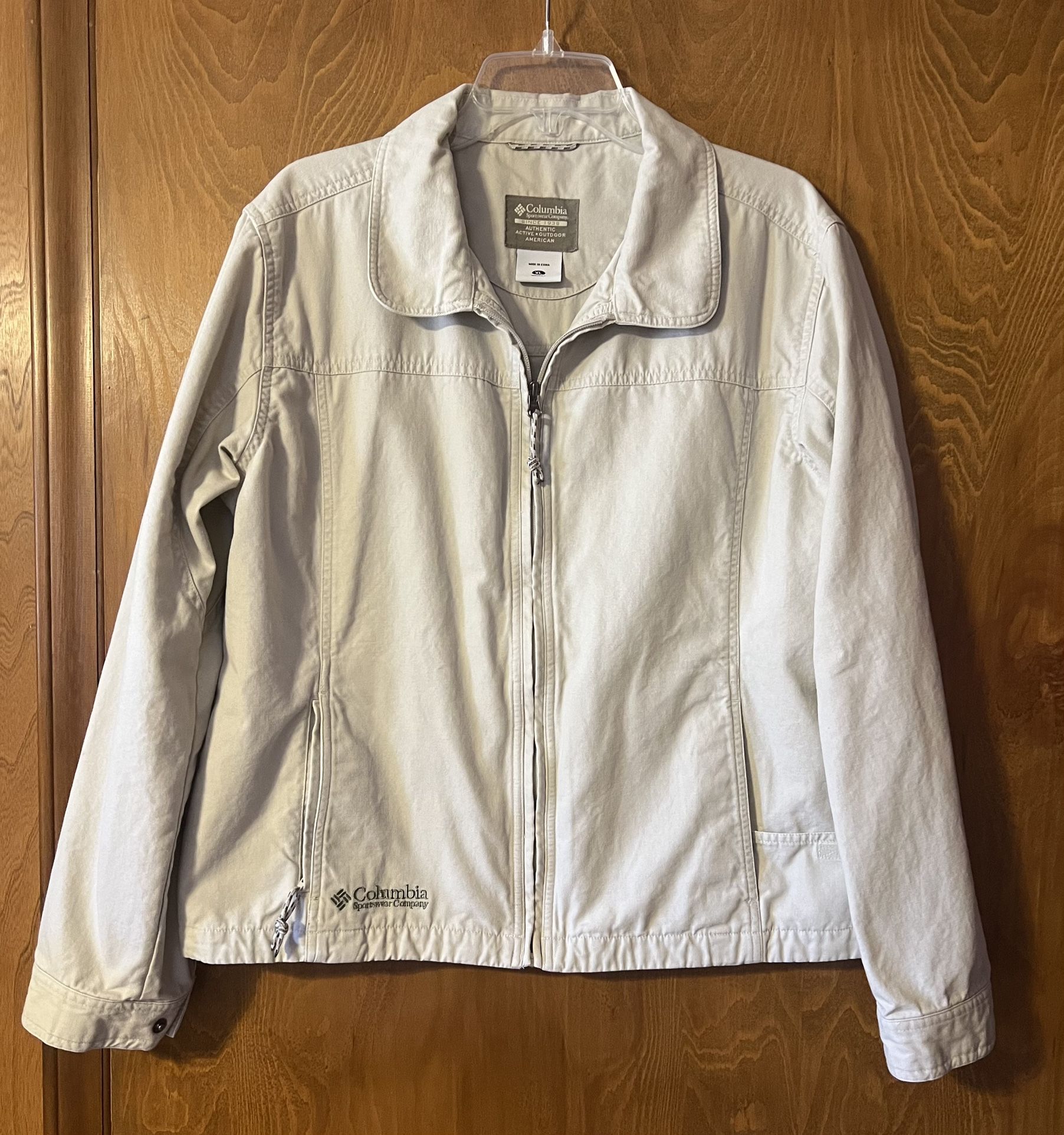 Ladies Columbia Khaki Utility Jacket