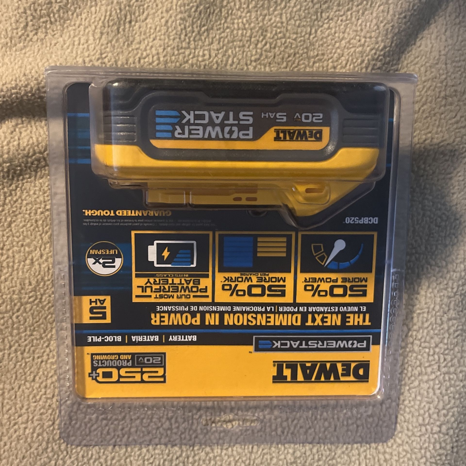 dewalt  power stack 5AH