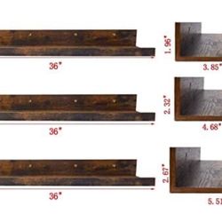 Floating Shelves Set of 3
