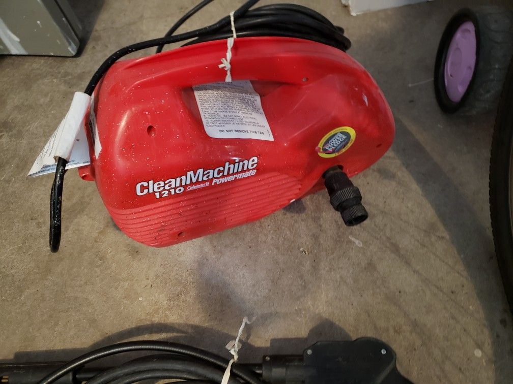 Coleman electric pressure washer