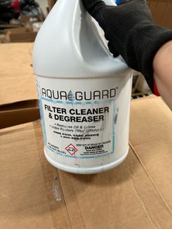 Aqua Guard Filter Cleaner & Degreaser 1 Gallon