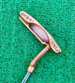 PING A-Blade Copper Plated Putter 35.5” RH Right Handed Karsten | New PING Grip