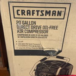 Craftsman 20gal Air Compressor