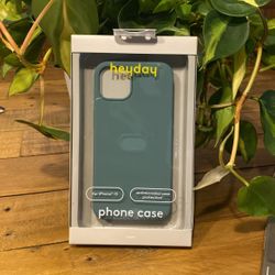 New Heyday iPhone 13 Pastel Green Floral phone case