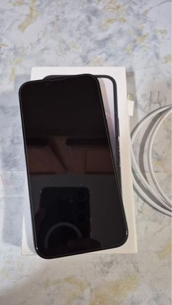 Black iphone 16e with box