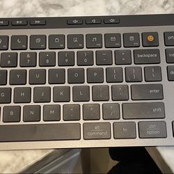 New!! Keyboard Wireless Bluetooth, Dual Bluetooth and USB Full Size Rechargeable Keyboard for Laptop/PC/Computer/iPad, Mac/Windows, C9990 Black