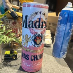 Modelo Soy La Madrina MAs  Chingona Tumbler 20oz Cup Mug Stainless Steel