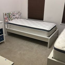 Mattress and Bed frame 