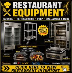 Commercial Aluminum freezer/cooler shelves and Carts shelving without wheels start at $50 with 2 sheves and the ones with wheels start at $150-$200 ea