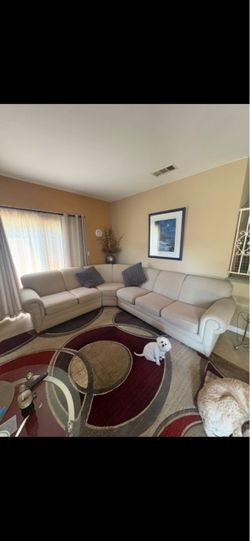Beautiful, sectional sofa