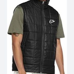 Nike Sportswear Synthetic Fill Down Vest Gilet Pockets Men's Size XL