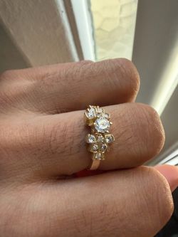 14K Cz Ring