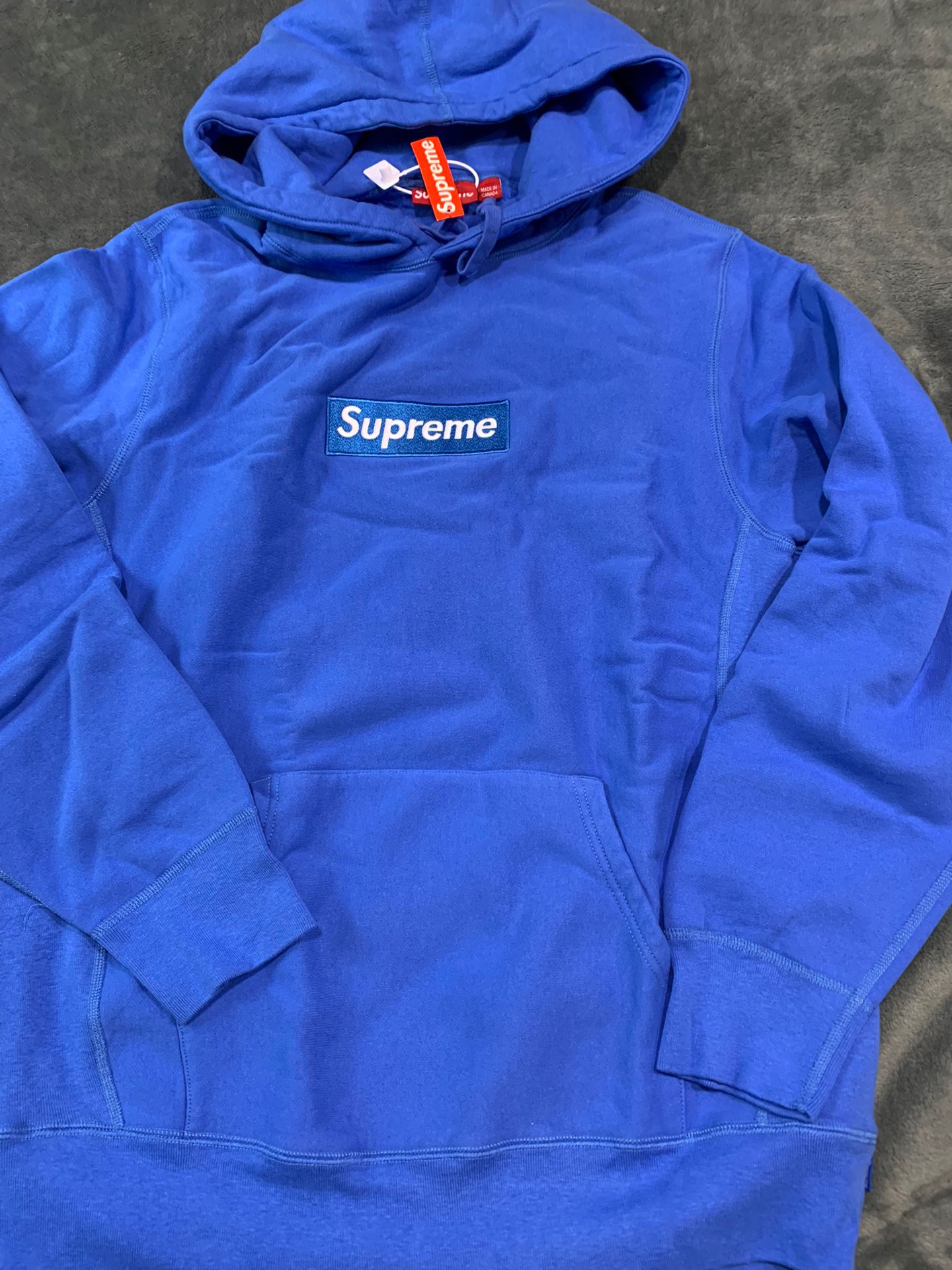 Blue Supreme Hoodie, Size Xl for Sale in Cambridge, MA - OfferUp
