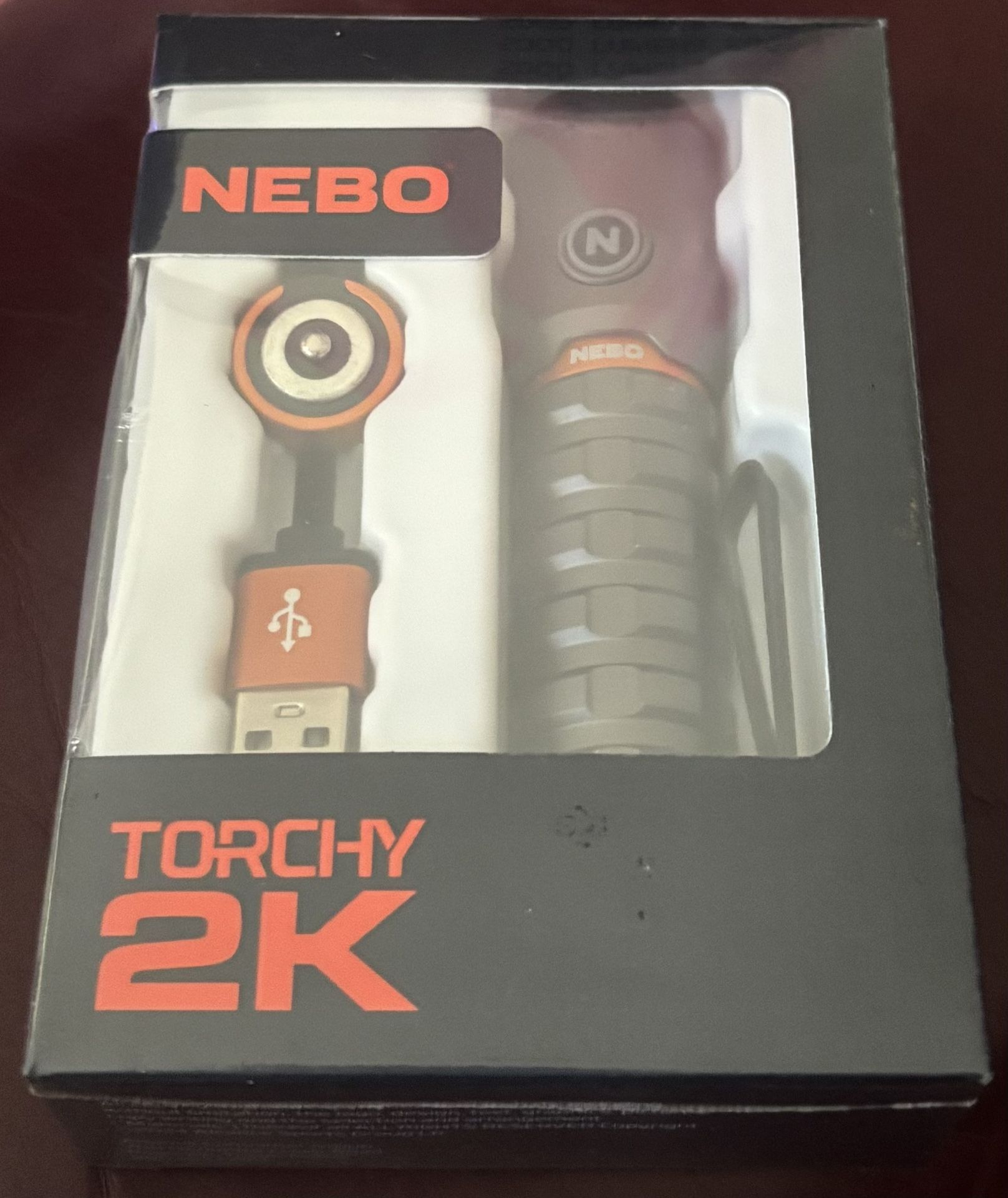 Nebo 2k Lumen Flashlight Rechargeable