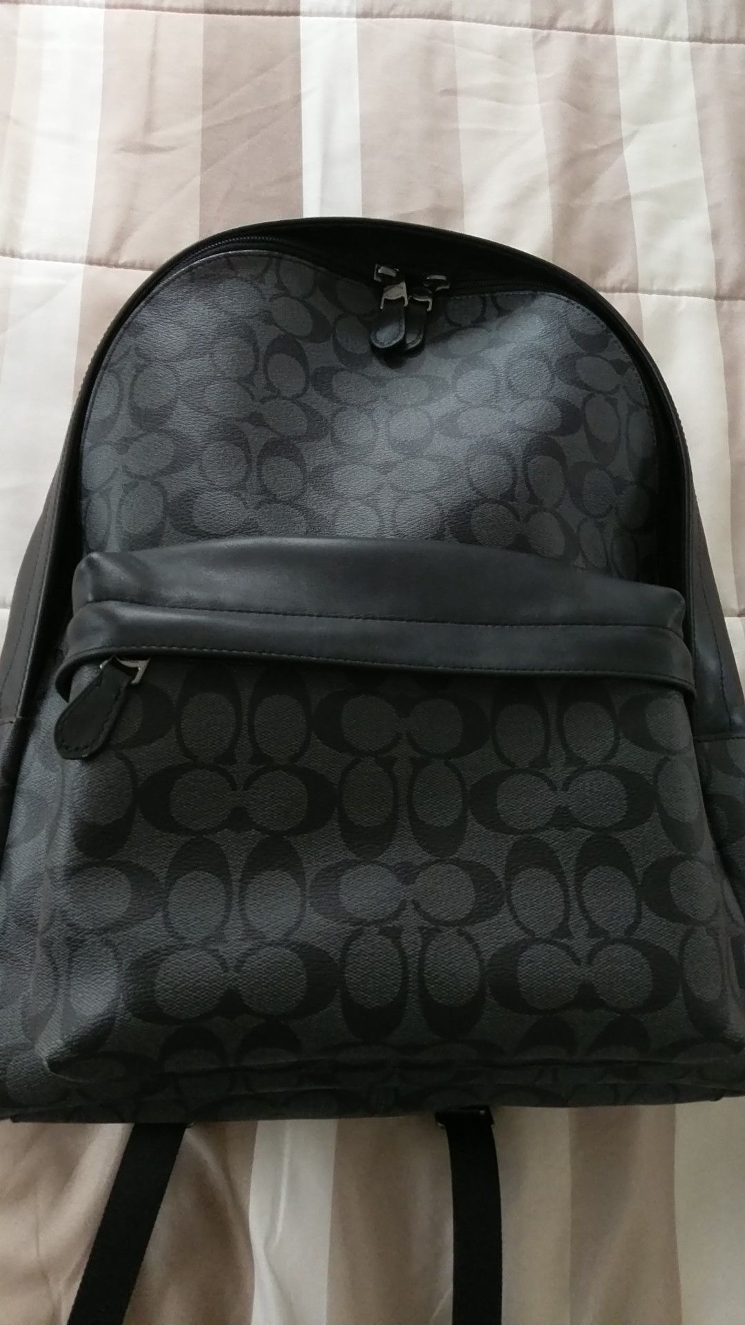 Coach Charles signature backpack large