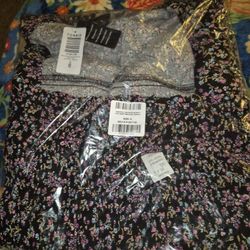 Baby doll Rayon Slub With Lace Inset Smocked Tiered T 