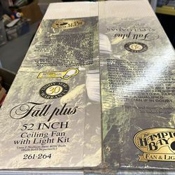 Hampton Bay 52” Indoor/ Outdoor