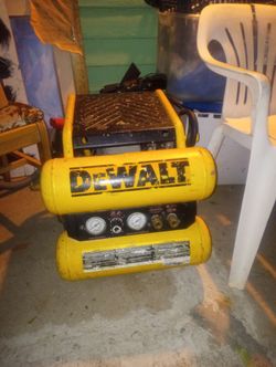 Good DeWalt 4 gal air compressor you