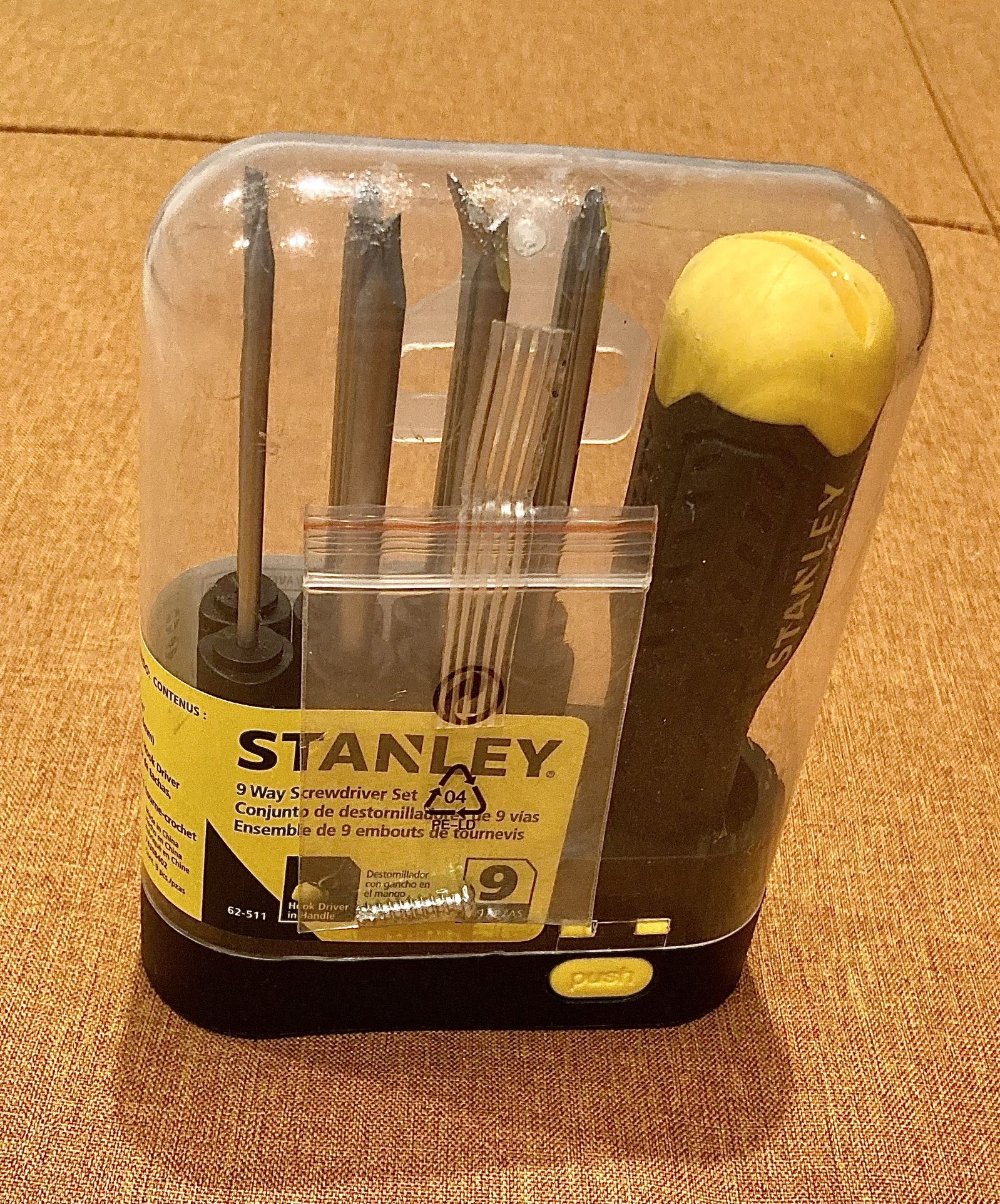 Stanley 62-511 9-Way Screwdriver Set