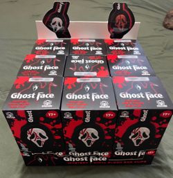 🔥 9 SEALED Ghost Face Mystery Plush Bag Clips – $225 🔥