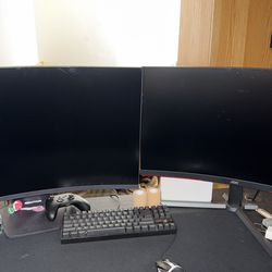 A whole PC setup