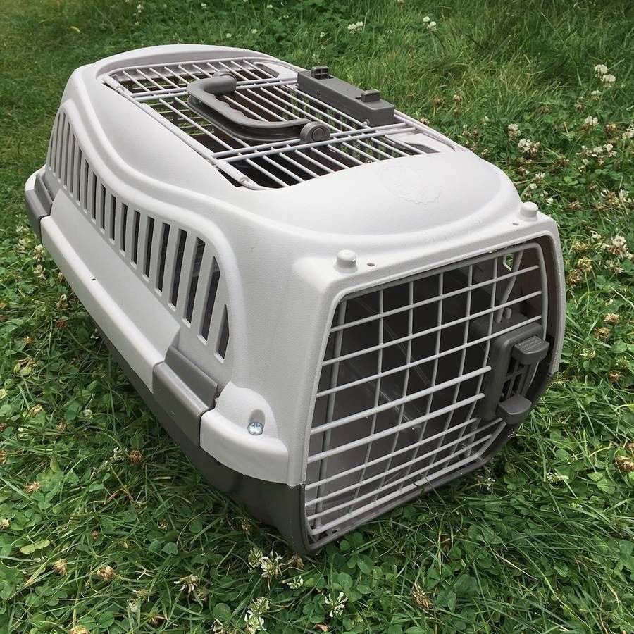 Whisker City 2 Two Door Top Load Cat Small Dog Kennel Crate Carrier