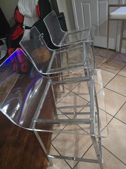 Acrylic stools