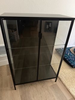 Glass Accent Cabinet